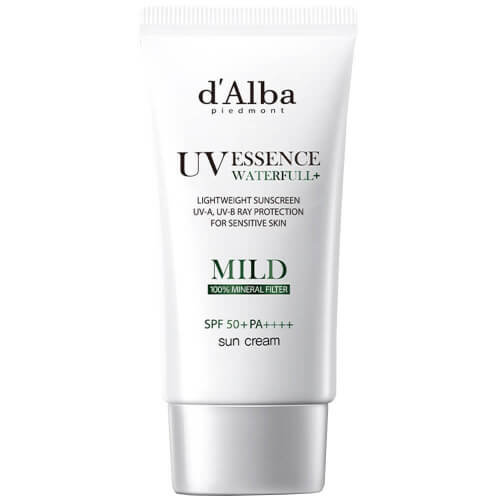 Минеральный солнцезащитный крем d'Alba Waterfull Mild Sun Cream SPF50+ PA++++