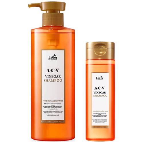 Шампунь с яблочным уксусом для блеска волос Lador ACV Vinegar Shampoo