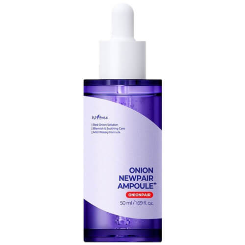 Ампула с красным луком против воспалений IsNtree Onion Newpair Ampoule Plus