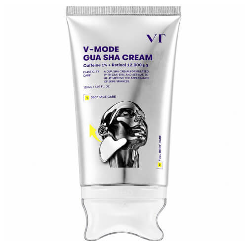 Массажный крем для овала лица с ретиналем и кофеином VT Cosmetics V-Mode Gua Sha Cream