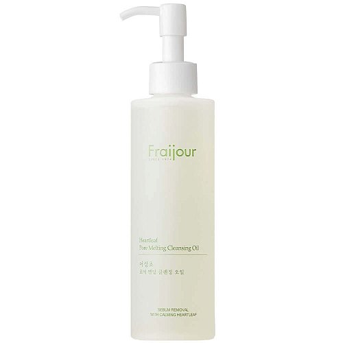 Успокаивающее гидрофильное масло с хауттюйнией Fraijour Heartleaf Pore Melting Cleansing Oil