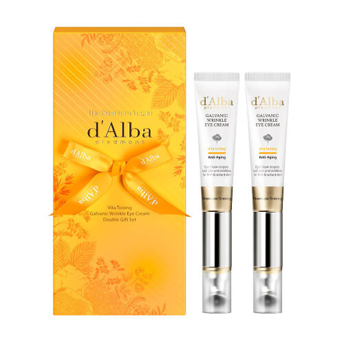 Набор гальванических кремов для век d'Alba Vita Toning Galvanic Wrinkle Eye Cream Double Gift Set
