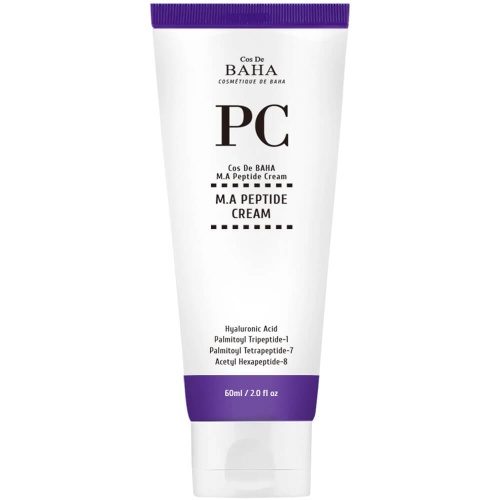 Пептидный крем против морщин Cos De Baha Peptide Cream Matrixyl 3000&Argireline