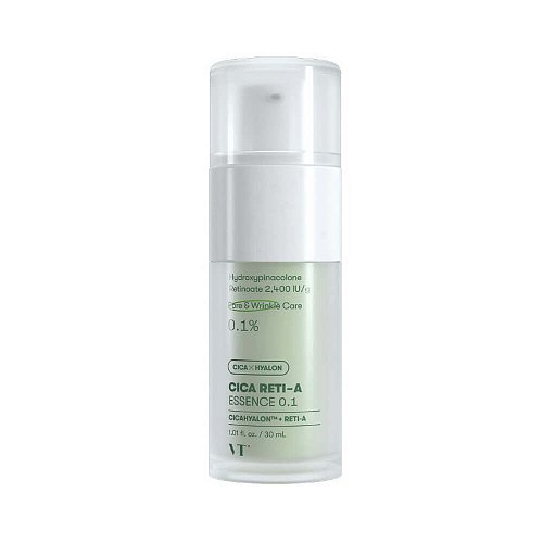 Лёгкая бустер-эссенция с ретинолом и центеллой VT Cosmetics Cica Reti-A Essence 0.1