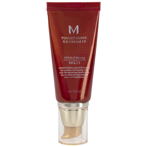Стойкий BB-крем Missha М Perfect Cover BB Cream EX SPF42 PA+++