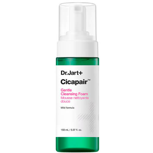Очищающая пенка для чувствительной кожи с центеллой Dr.Jart+ Cicapair Gentle Cleansing Foam