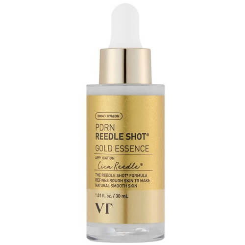 Омолаживающая эссенция с золотом и ПДРН VT Cosmetics PDRN Reedle Shot Gold Essence
