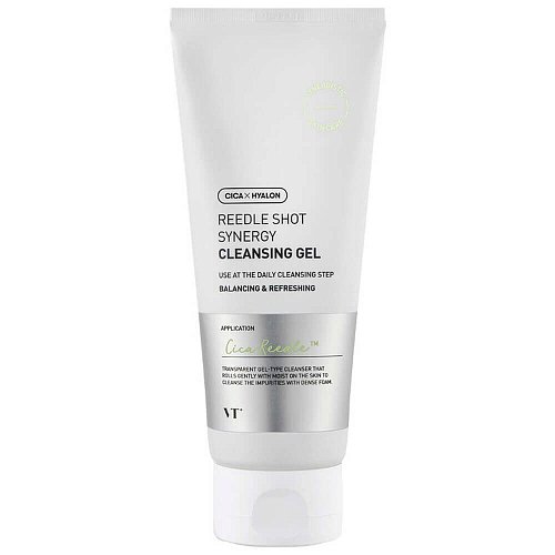 Успокаивающий гель для умывания с центеллой VT Cosmetics Reedle Shot Synergy Cleansing Gel