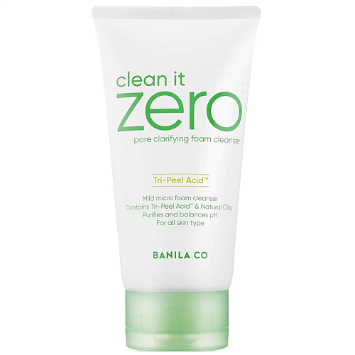 Очищающая пенка для проблемной кожи BANILA CO Foam Cleanser Clean It Zero Pore Clarifying