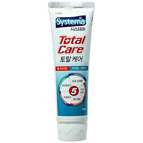 Освежающая зубная паста с мятой LION Systema Total Care