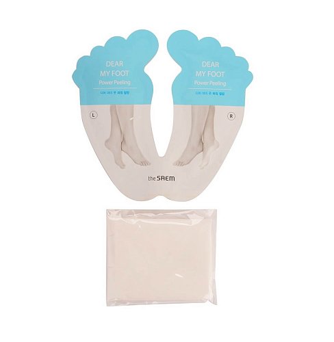 Пилинг-носочки для ног The Saem Dear My Foot Power Peeling