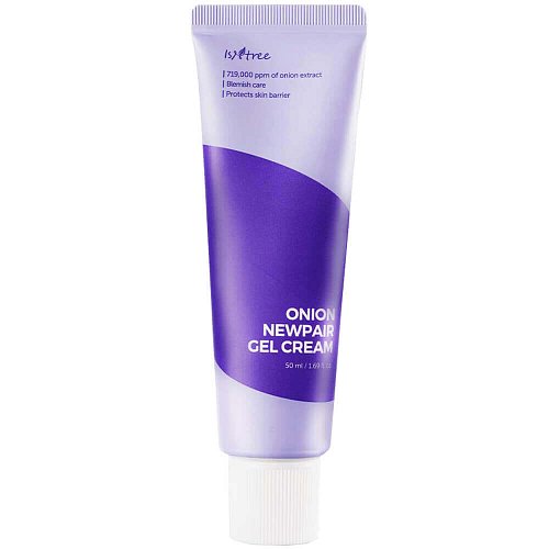 Гель-крем для проблемной кожи с экстрактом красного лука IsNtree Onion Newpair Gel Cream