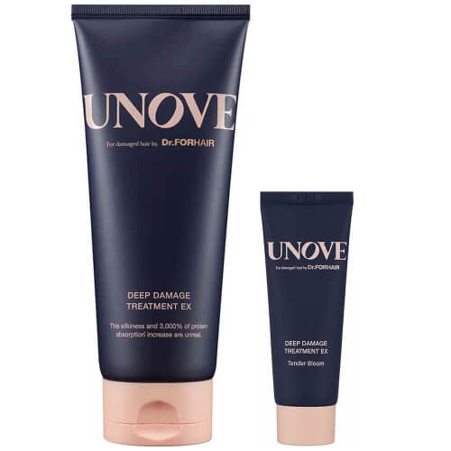 Протеиновая маска для волос с фруктово-цветочным ароматом Unove Deep Damage Treatment EX Tender Bloom