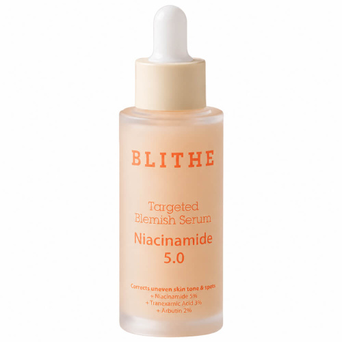 Сыворотка с 5% ниацинамида от постакне Blithe Targeted Blemish Serum Niacinamide 5.0