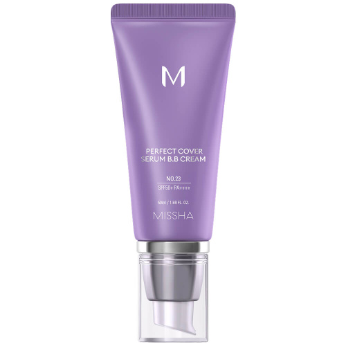 Стойкий BB-крем для зрелой кожи Missha М Perfect Cover Serum BB Cream SPF50+ PA++++