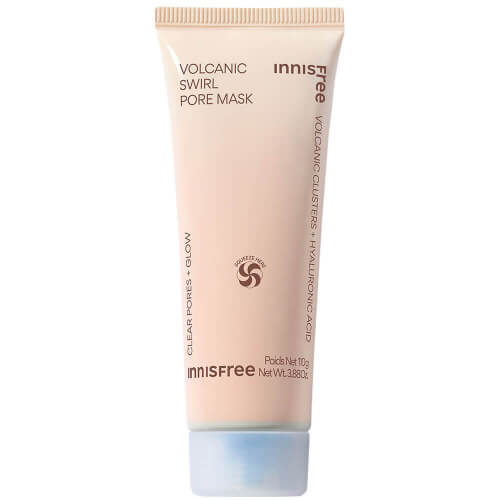 Двойная глиняная маска для лица Innisfree Volcanic Swirl Pore Mask
