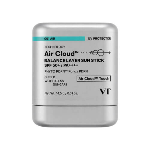 Лёгкий солнцезащитный стик VT Cosmetics Air Cloud Balance Layer Sun Stick SPF50+ PA++++
