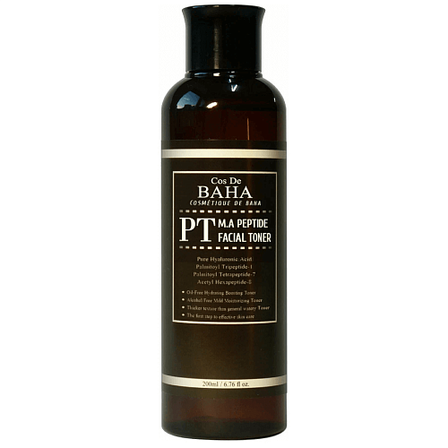 Пептидный тонер с матриксилом и аргирелином Cos De BAHA M.A Peptide Facial Toner