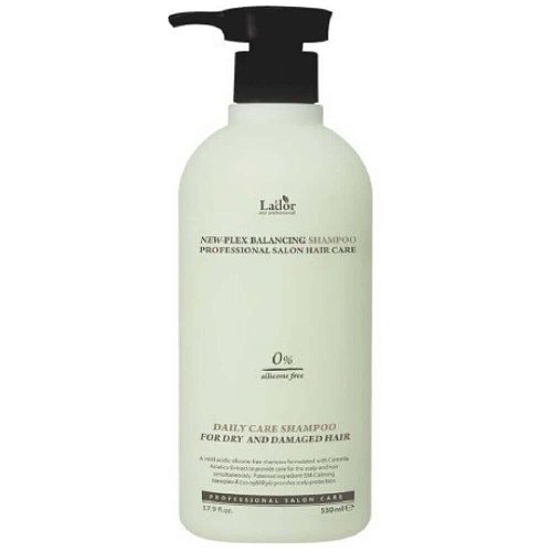 Балансирующий шампунь для деликатного очищения Lador New-Plex Balancing Shampoo