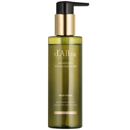 Мягкий гель для умывания с белым трюфелем d'Alba Mild Skin Balancing Vegan Cleanser