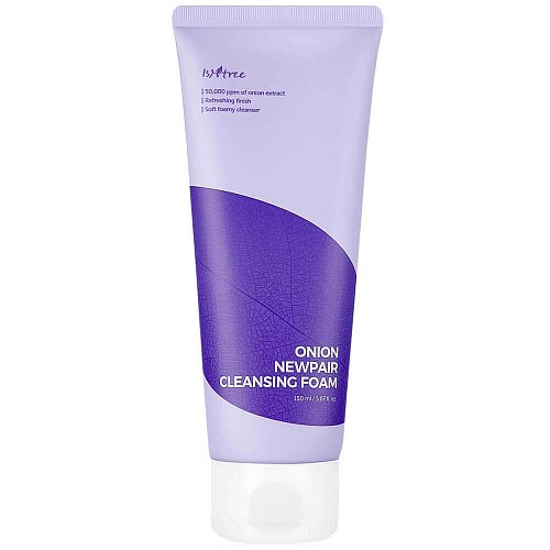 Очищающая пенка для проблемной кожи с красным луком IsNtree Onion Newpair Cleansing Foam