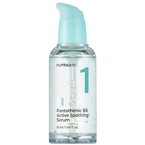 Успокаивающая сыворотка с пантенолом numbuzin No.1 Pantothenic B5 Active Soothing Serum