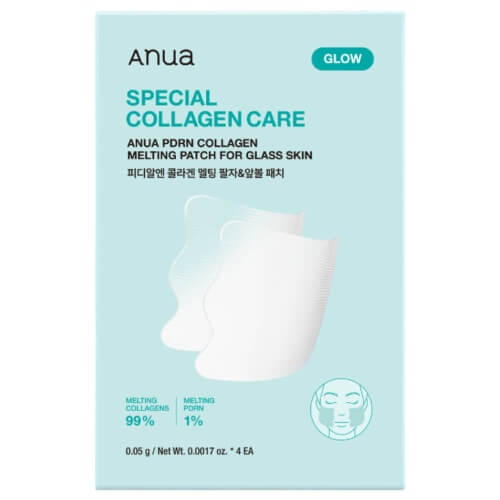 Набор тающих патчей для лица с ПДРН Anua PDRN Collagen Melting Patch For Glass Skin
