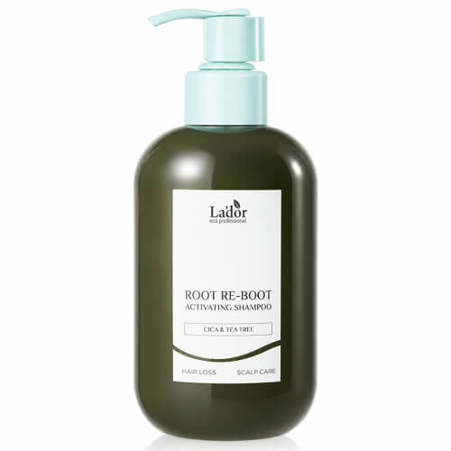 Активирующий шампунь для жирной кожи головы Lador Root Re-Boot Activating Shampoo Cica & Tea Tree