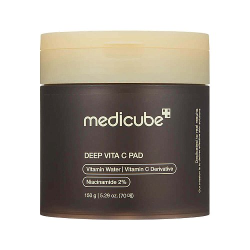 Осветляющие пэды с витамином С medicube Deep Vita C Pad