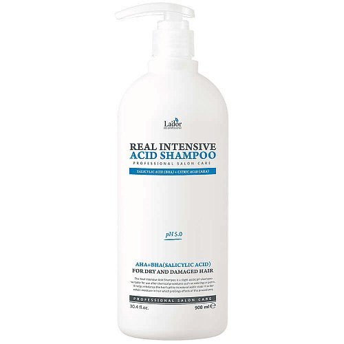 Интенсивный кислотный шампунь для сухих и повреждённых волос Lador Real Intensive Acid Shampoo