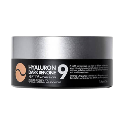 Осветляющие патчи с пептидами MEDIPEEL Hyaluron Dark Benone Peptide 9 Ampoule Eye Patch
