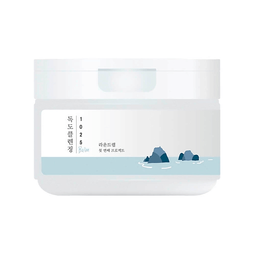 Очищающий бальзам для снятия макияжа с морской водой Round Lab 1025 Dokdo Cleansing Balm