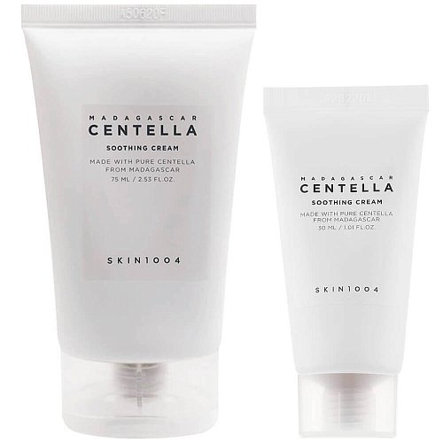 Охлаждающий защитный крем с центеллой SKIN1004 Madagascar Centella Soothing Cream 