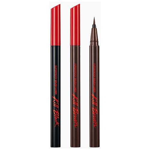 Стойкая подводка-лайнер для глаз CLIO Superproof Brush Liner