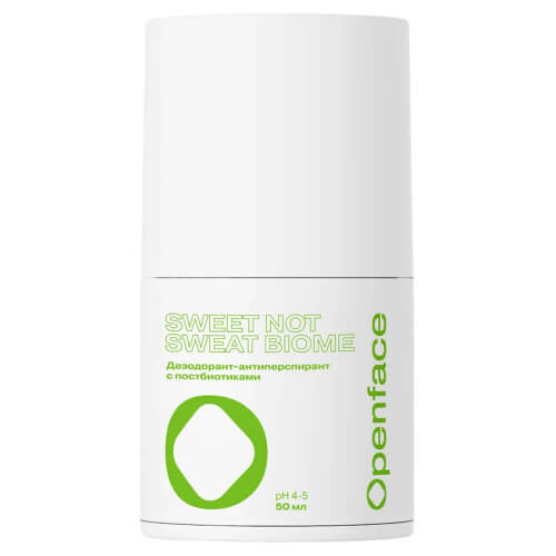 Дезодорант-антиперспирант с постбиотиками Openface Sweet Not Sweat Biome