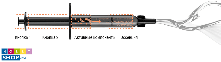 THE OOZOO Face Energy Shot Mask Premium Black.gif