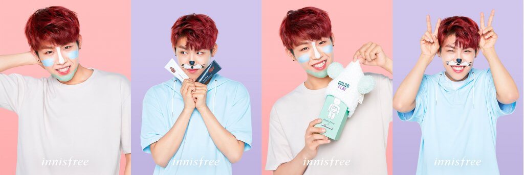 Цветные маски для лица Innisfree Jeju Volcanic Color Clay Mask 